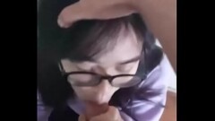 หนัง xxx ไทย น้องสาวแว่นน่ารักมากดูดอมเก่งมาก ได้แฟนดีแล้วไอหนุ่ม